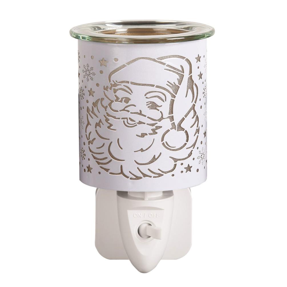 Aroma White & Gold Santa Plug In Wax Melt Warmer Extra Image 1